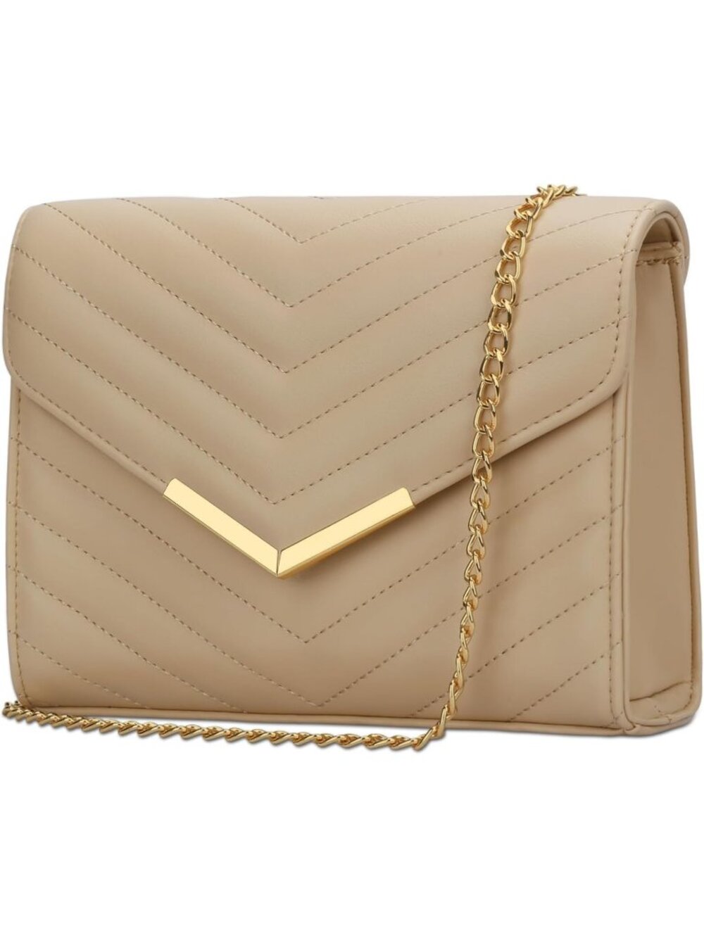 Women's Camel Clutch Purses For Evening Wedding Party Prom Bridal Envelope Bag